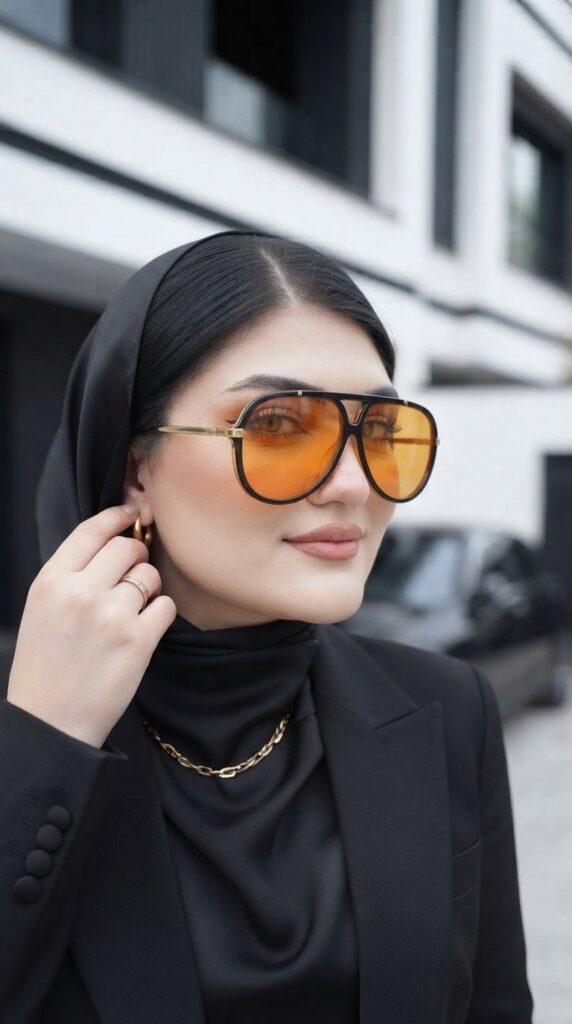 استایل با عینک آفتابی در اسلایدر فروشگاه رامد